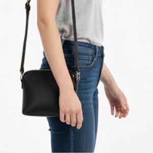 Hobo International Black leather Hobo Crossbody Bag